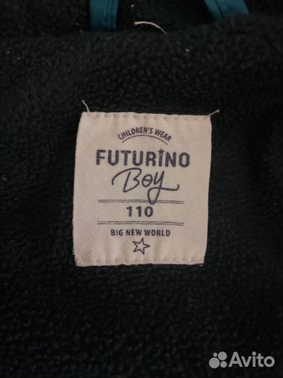 Пуховик зимний новый 110см