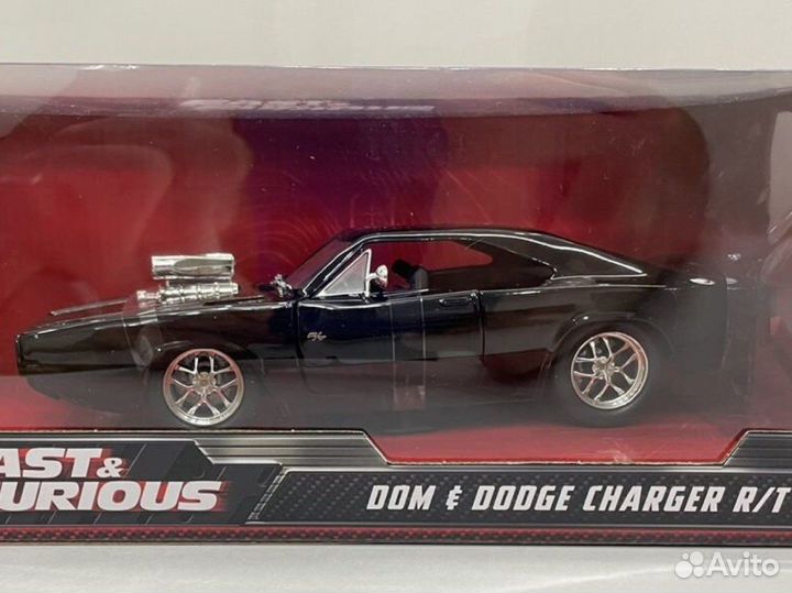 Jada 1:24 Форсаж / Fast and furious /Dodge charger
