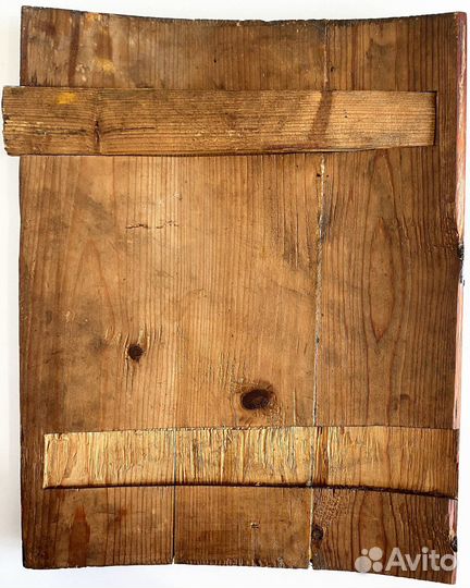 Икона распятие Христово с евангелистами 19 век