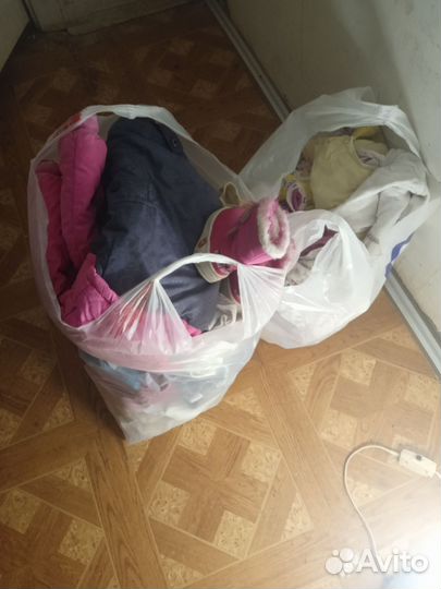 Вещи пакетом на девочку