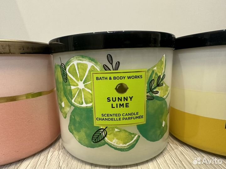 Bath and body works свеча новая оригинал