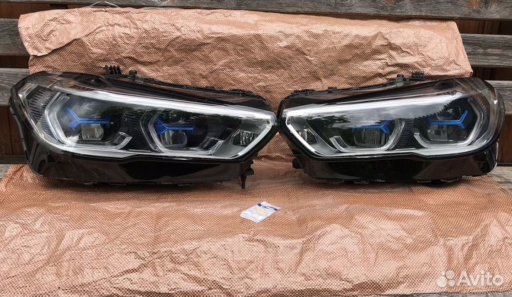 Лазерные фары на Bmw X5 G05 X6 G06