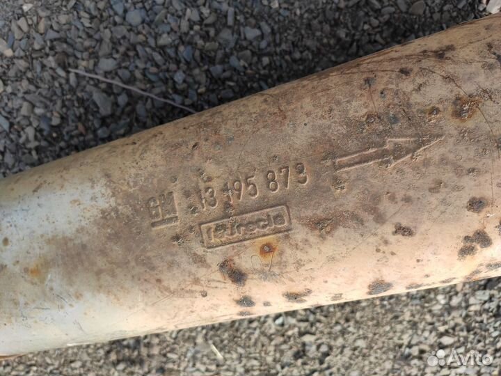 Выхлопная банка Z19DT Z19DTH на Opel Astra H