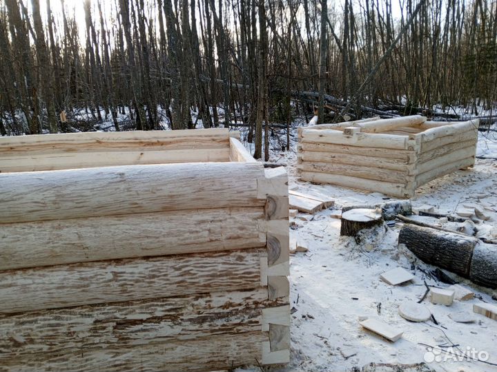 Сруб 3х4 осина