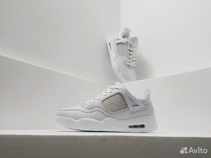 Кроссовки Nike Air Jordan 4 белые