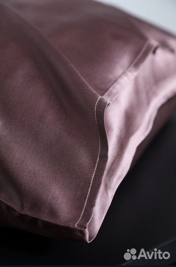 Шелковая наволочка 100 шёлк King size 71х93 см