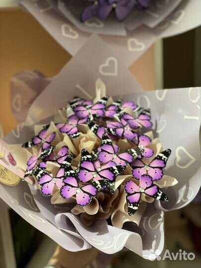 Букет из бабочек 15/21/31 шт