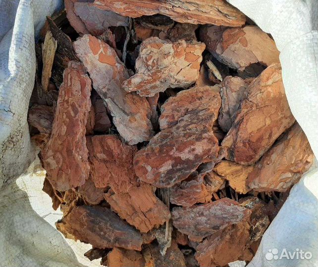 Кора Сосны (Мульча)