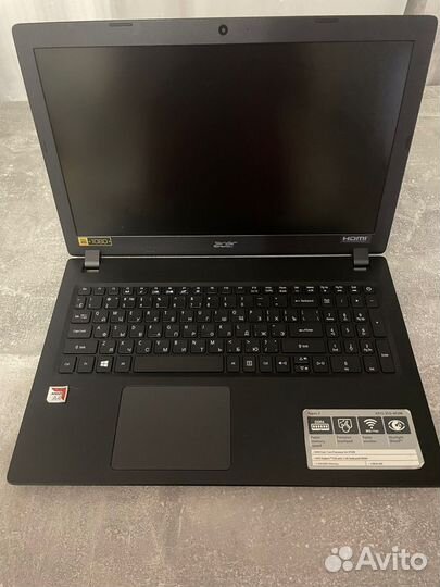 Ноутбук Acer aspire 3
