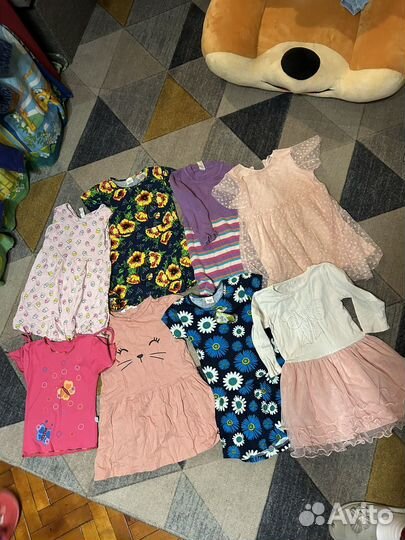 Пакет вещей для девочки 98 104