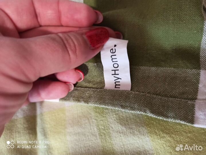 Скатерть льняная новая