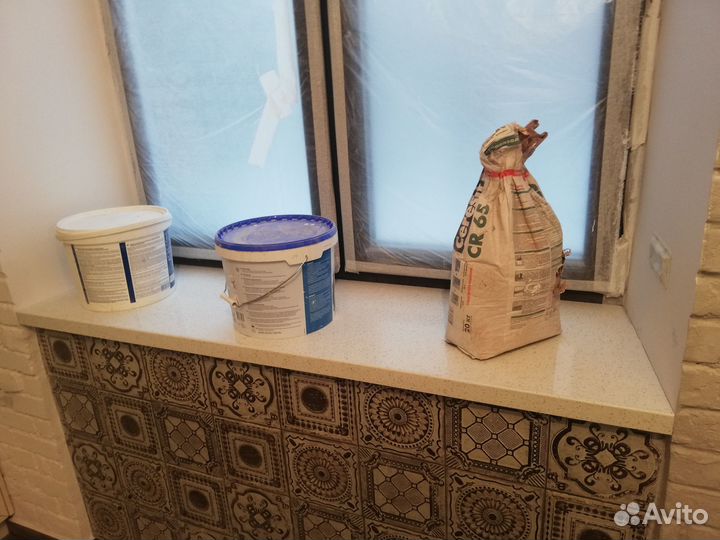 Подоконник из кварцевого камня на заказ