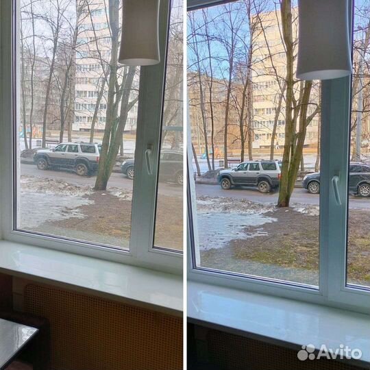 Мойка окон балкона лоджий и витрин в спб и области