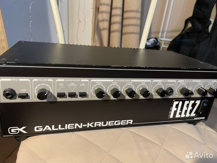 Басовый комбоусилитель Gallien-Krueger 1989 года