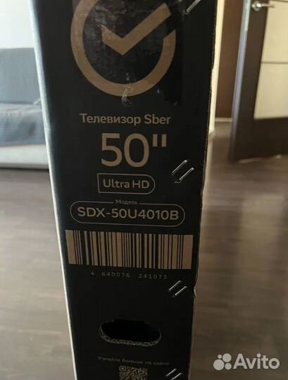 Новый smart TV телевизор Sber 50