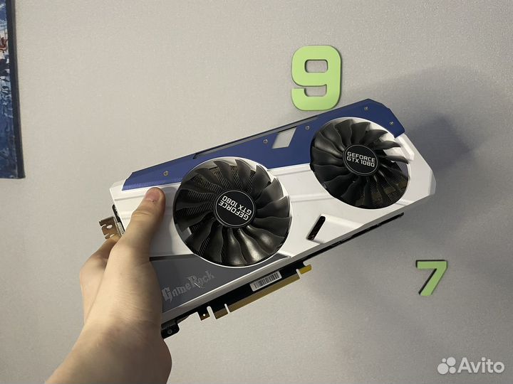 Видеокарта geforce gtx 1080 8gb Palit Game Rock