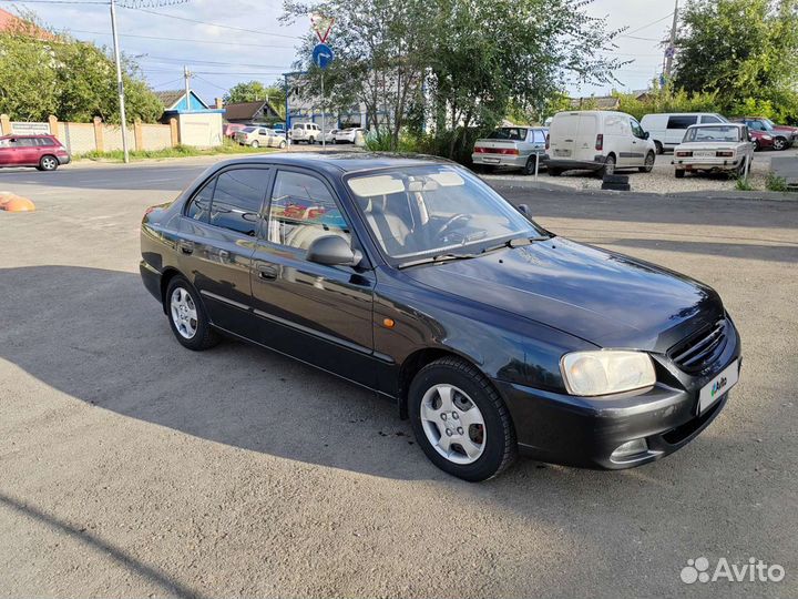 Hyundai Accent 1.5 МТ, 2008, 168 000 км