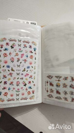 Наклейки для дизайна ногтей