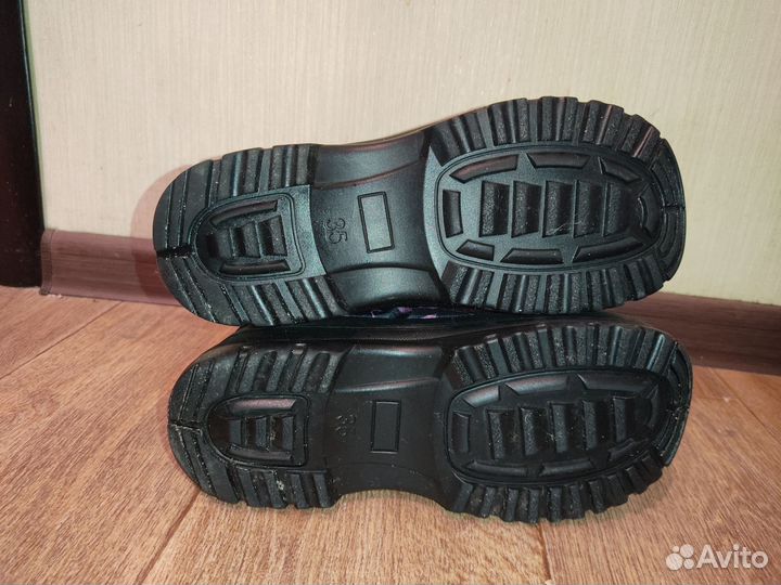 Сапоги мембранные для девочки 35