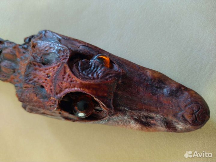 Нож сувенирный голова крокодила