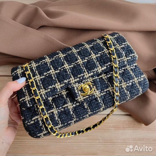 Сумка chanel flap bag 25х15