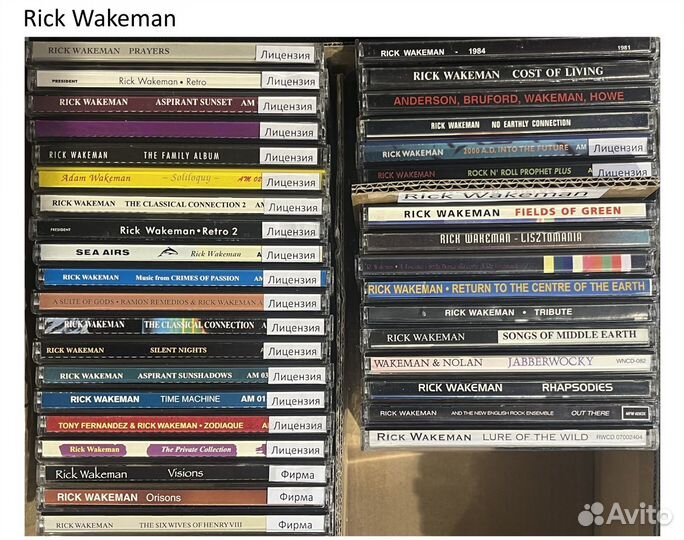 CD компакт диски фирменные лицензионные