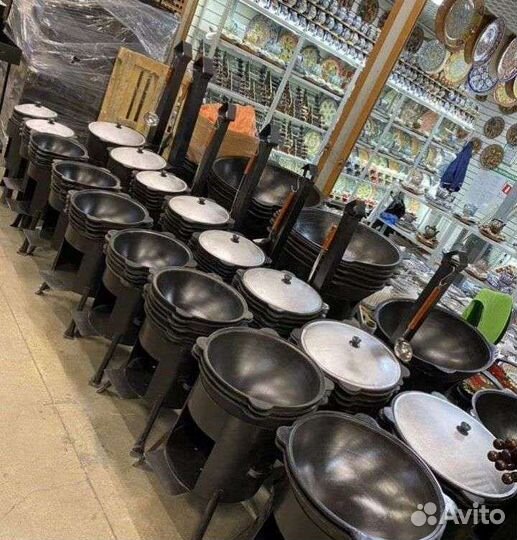 Казаны чугунные, Афганские казаны, Печи