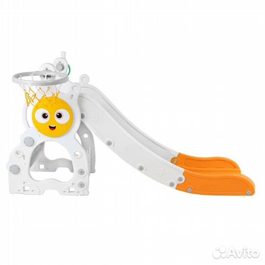 Горка Pituso «Солнышко» с баскетбольным кольцом