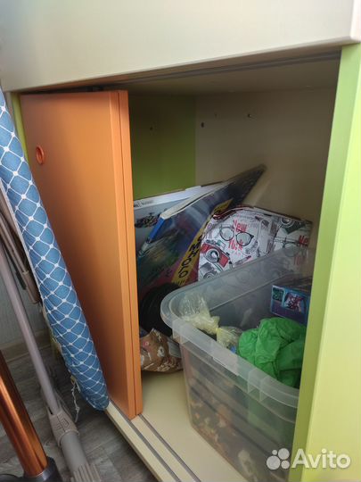 Летская кровать-чердак с письменным столом