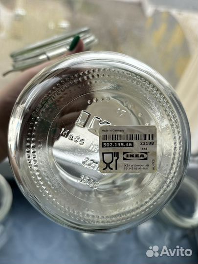 Стеклянные банки IKEA