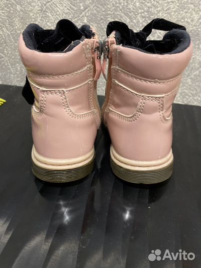 Ботинки осенние для девочки 22 размер