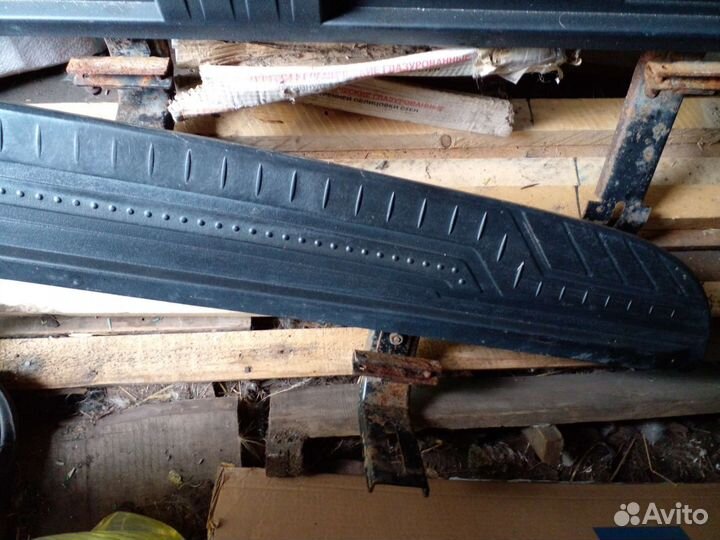 Пороги подножки Сантафе 2