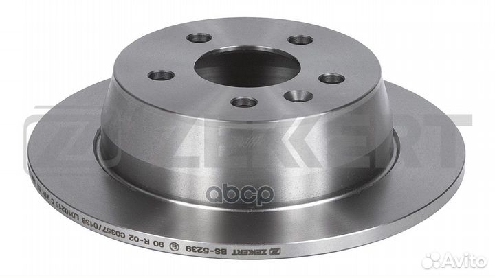 Диск торм. задн. MB V-Class (638/2) 96- Vito (638)