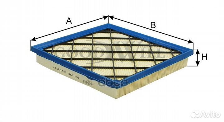Фильтр воздушный AG198 Goodwill