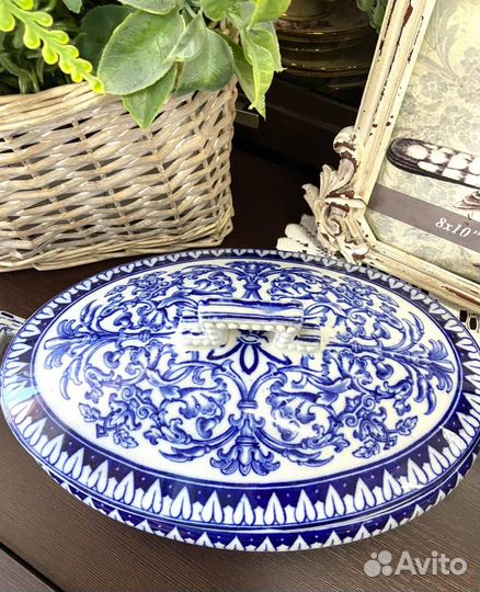 Антикварный английский террин