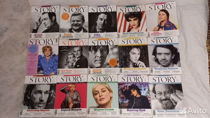 Журналы story, Биография, Имена, Интервью