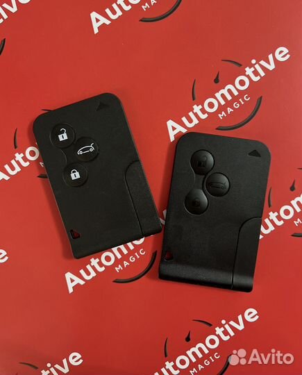 Ключ Renault Megane / Renault Scenic с привязкой