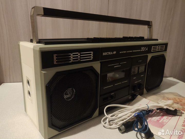 Магнитофоны весна радиоприемник vef