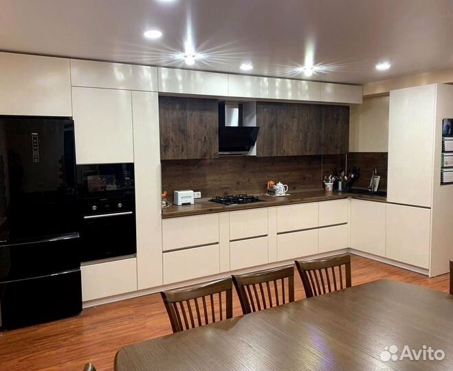 Современная кухня на заказ мдф фасады