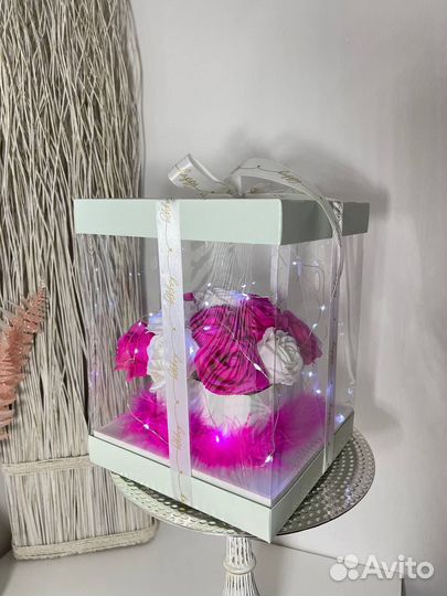 Цветы розы из мыла доставка 24/7 Розница