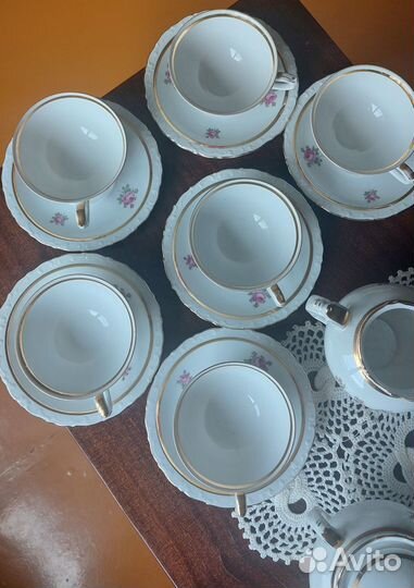 Сервиз Kahla ГДР клеймо 1957-64 год