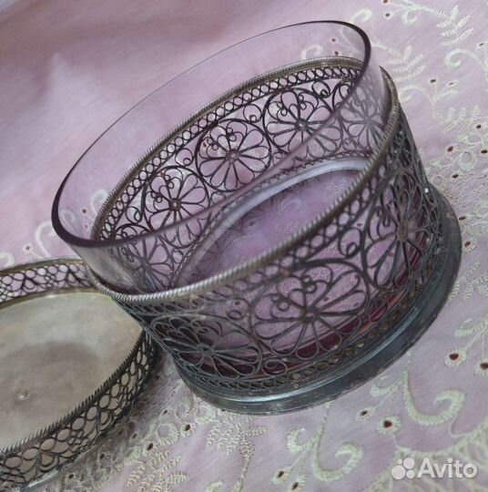 Сахарница Скань Мстерский з-д Юв. Изд. 1975 год