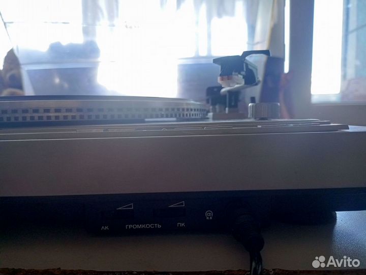 Проигрыватель винила СССР Вега Эл- 110 Стерео