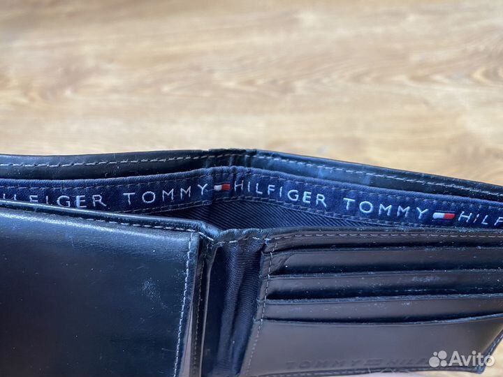 Бумажник Tommy Hilfiger кожаный оригинал