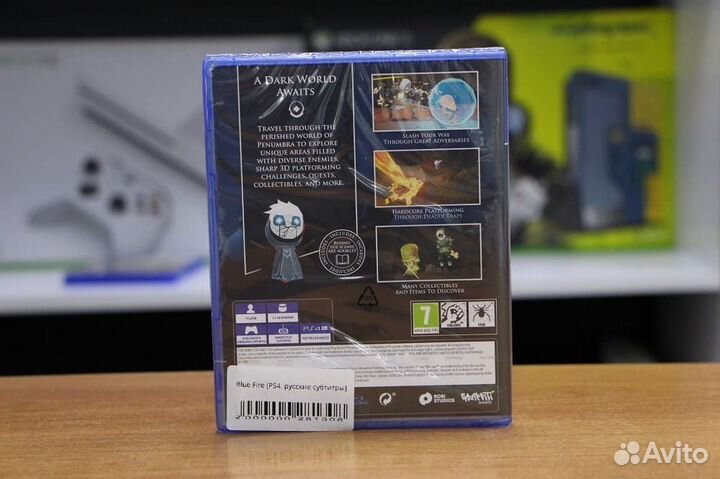 Blue Fire PS4, русские субтитры