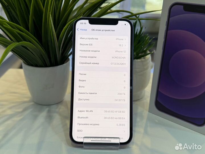 iPhone 12, 256 ГБ
