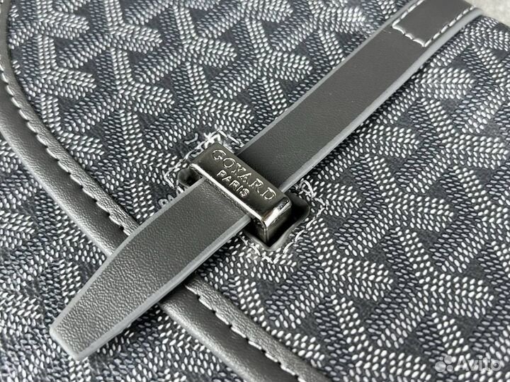 Сумка через плечо Goyard серая