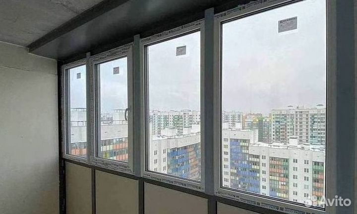 Окна и балконы новые