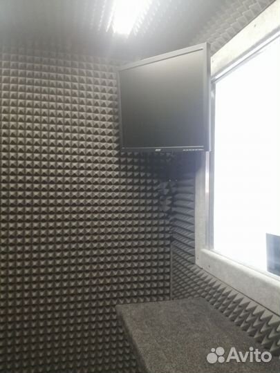 Вокальная, акустическая кабина для звукозаписи