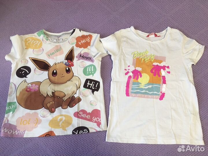 Пакет одежды на девочку 140 размер